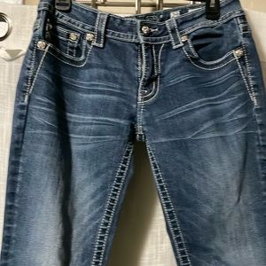 Miss me jeans 29s low rise signature boot